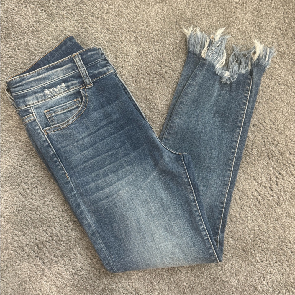 BUCKLE Bridge By Gly Mid Rise Ankle Skinny - Size 28 - Picture 2 of 3